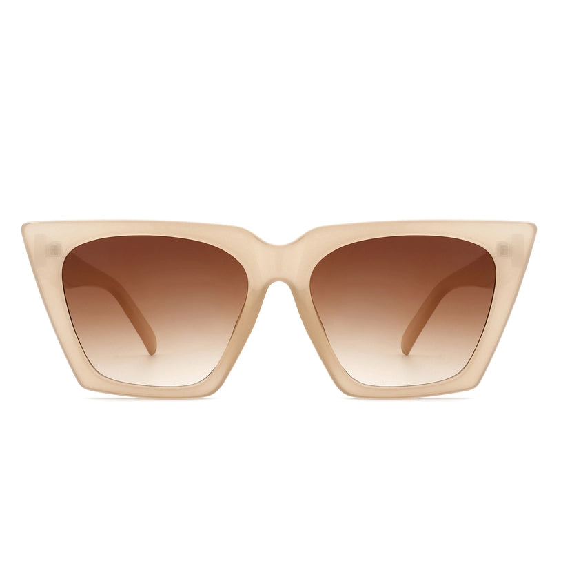 Square Retro Cat Eye Sunglasses