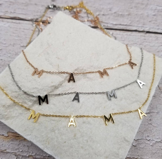 Mama Pendant Necklace