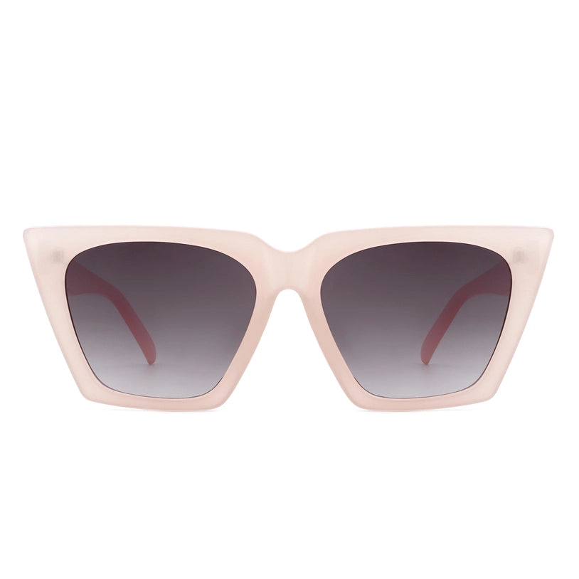 Square Retro Cat Eye Sunglasses